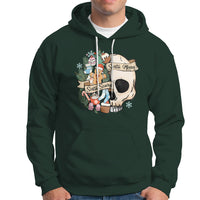 Skull Christmas Hoodie Sorta Scary Sorta Merry - Wonder Print Shop