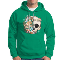 Skull Christmas Hoodie Sorta Scary Sorta Merry - Wonder Print Shop