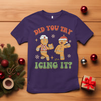 Nurse Christmas T Shirt Did You Try Icing It Funny Saying - Wonder Print Shop