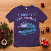 Christmas Cruise T Shirt Merry Cruisemas Xmas Family Trip Reunion - Wonder Print Shop
