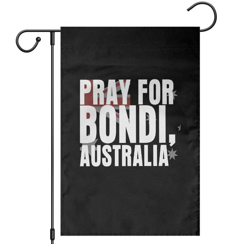 Pray for Bondi Australia Garden Flag Memorial Unity and Support Tribute - Wonder Print Shop