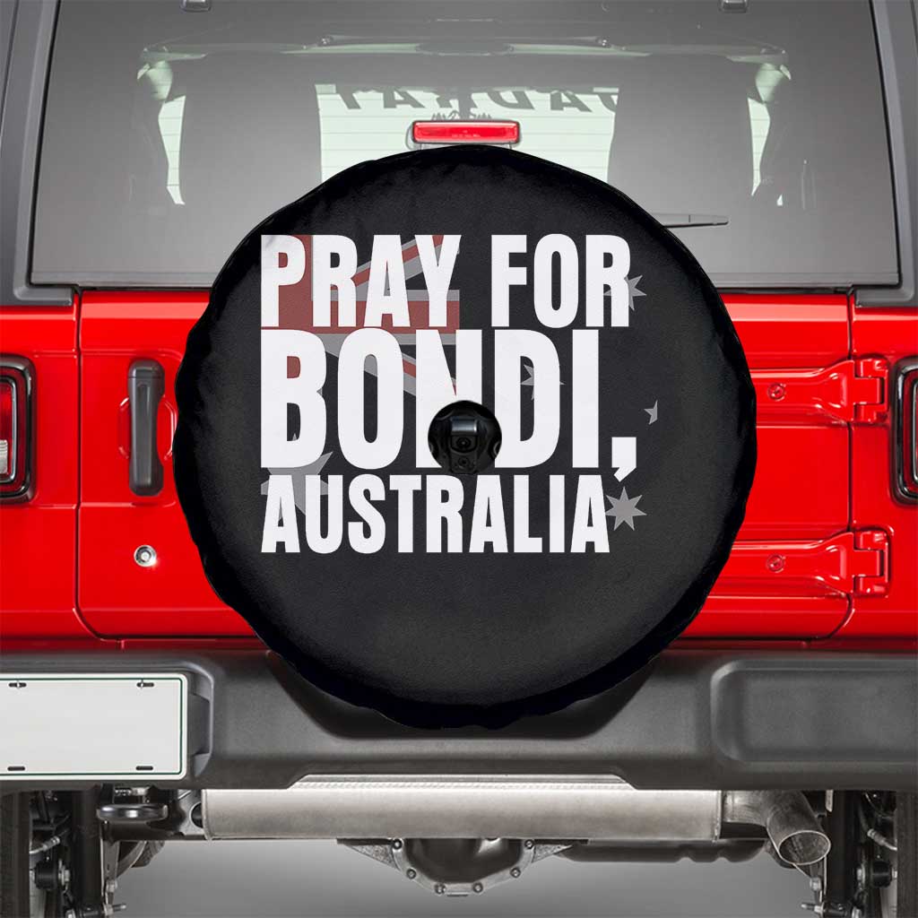 Pray for Bondi Australia Spare Tire Cover Memorial Unity and Support Tribute - Wonder Print Shop