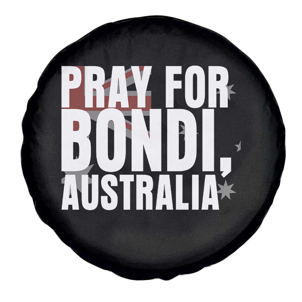 Pray for Bondi Australia Spare Tire Cover Memorial Unity and Support Tribute - Wonder Print Shop