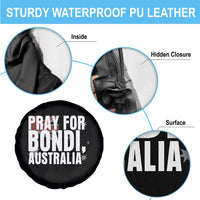 Pray for Bondi Australia Spare Tire Cover Memorial Unity and Support Tribute - Wonder Print Shop