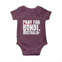 Pray for Bondi Australia Baby Onesie Memorial Unity and Support Tribute - Wonder Print Shop