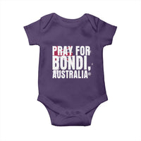 Pray for Bondi Australia Baby Onesie Memorial Unity and Support Tribute - Wonder Print Shop