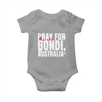 Pray for Bondi Australia Baby Onesie Memorial Unity and Support Tribute - Wonder Print Shop