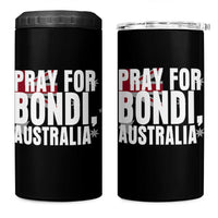 Pray for Bondi Australia 4 in 1 Can Cooler Tumbler Memorial Unity and Support Tribute - Wonder Print Shop