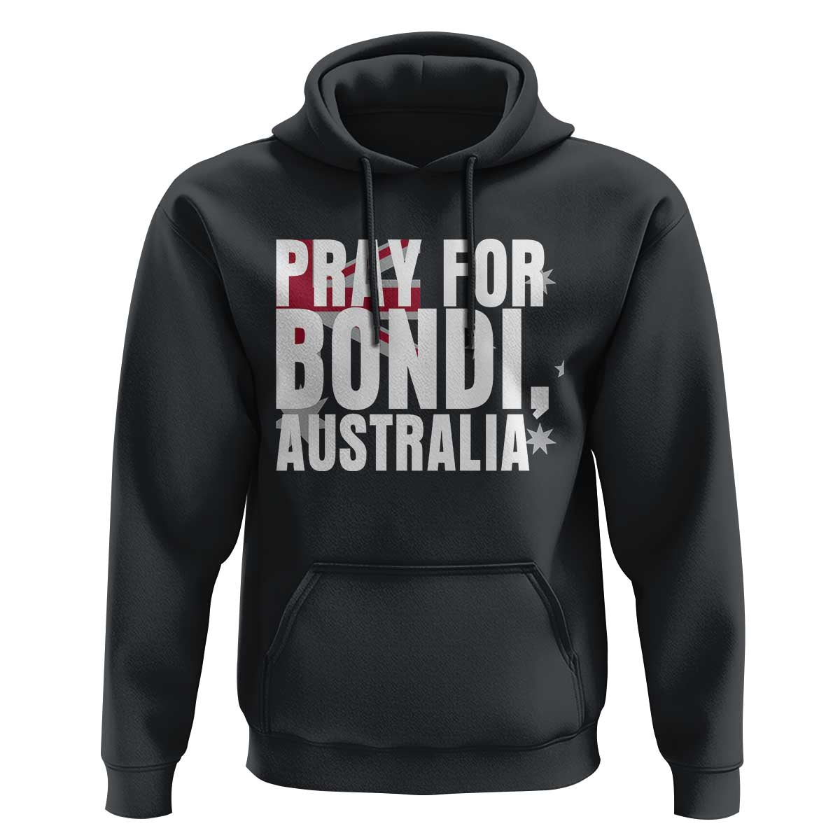 Pray for Bondi Australia Hoodie Memorial Unity and Support Tribute - Wonder Print Shop