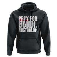 Pray for Bondi Australia Hoodie Memorial Unity and Support Tribute - Wonder Print Shop