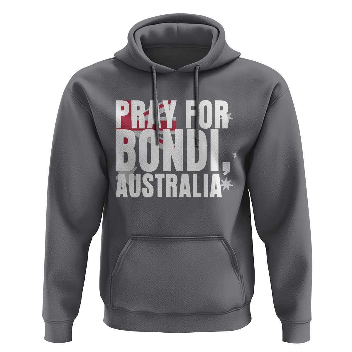 Pray for Bondi Australia Hoodie Memorial Unity and Support Tribute - Wonder Print Shop