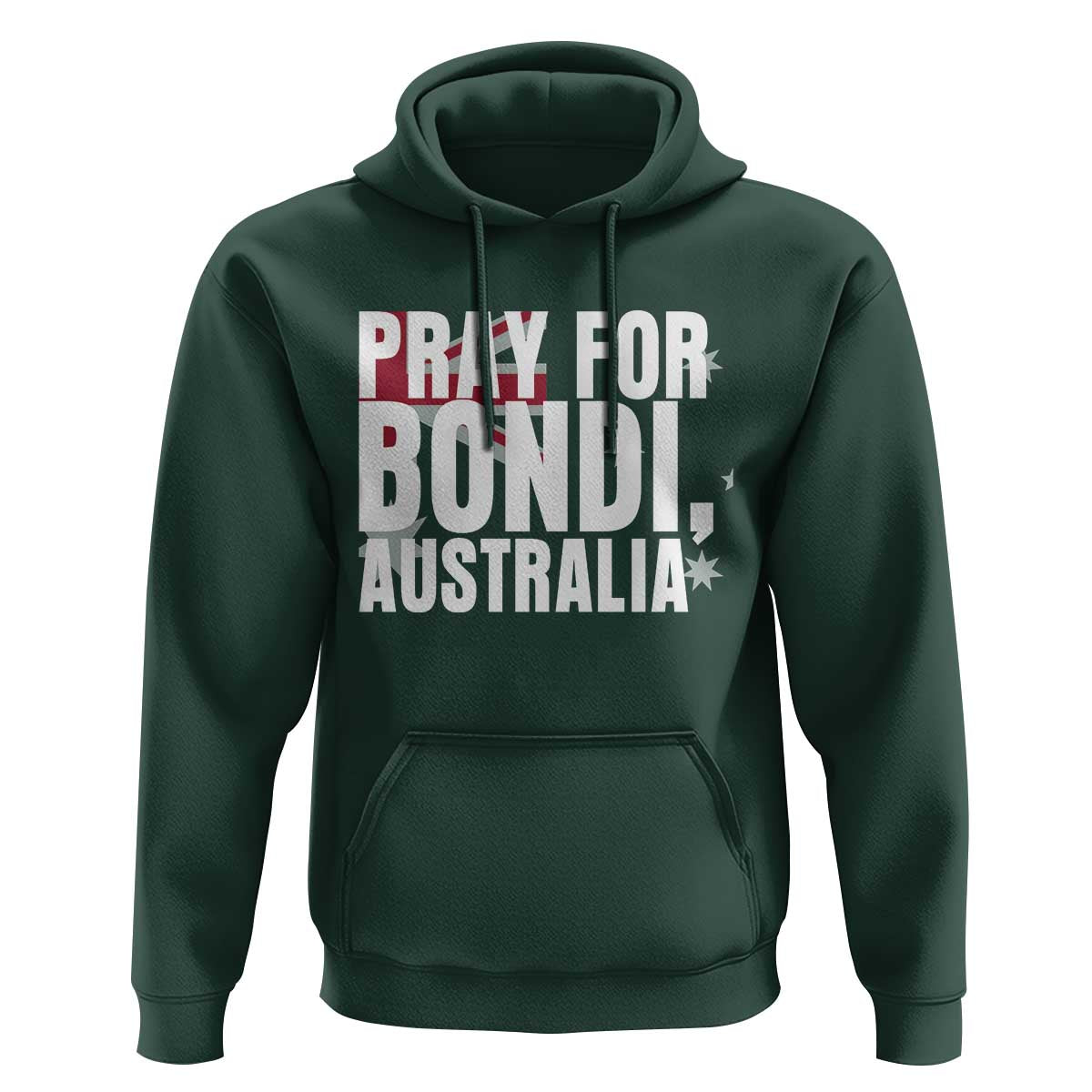Pray for Bondi Australia Hoodie Memorial Unity and Support Tribute - Wonder Print Shop