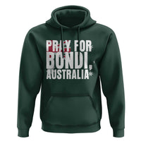 Pray for Bondi Australia Hoodie Memorial Unity and Support Tribute - Wonder Print Shop
