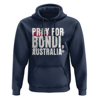 Pray for Bondi Australia Hoodie Memorial Unity and Support Tribute - Wonder Print Shop