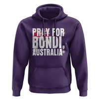 Pray for Bondi Australia Hoodie Memorial Unity and Support Tribute - Wonder Print Shop