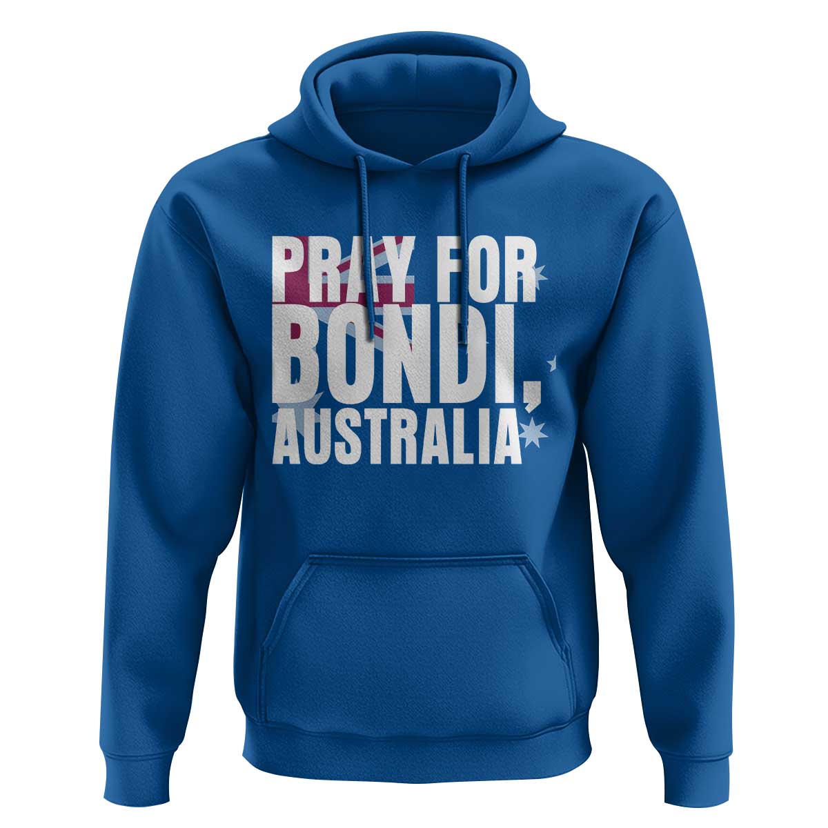 Pray for Bondi Australia Hoodie Memorial Unity and Support Tribute - Wonder Print Shop