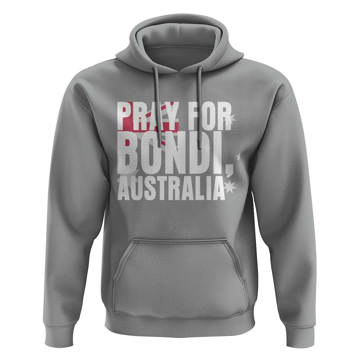 Pray for Bondi Australia Hoodie Memorial Unity and Support Tribute - Wonder Print Shop