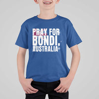 Pray for Bondi Australia T Shirt For Kid Memorial Unity and Support Tribute - Wonder Print Shop