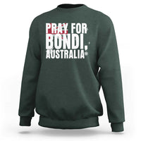 Pray for Bondi Australia Sweatshirt Memorial Unity and Support Tribute - Wonder Print Shop