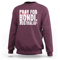 Pray for Bondi Australia Sweatshirt Memorial Unity and Support Tribute - Wonder Print Shop