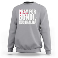 Pray for Bondi Australia Sweatshirt Memorial Unity and Support Tribute - Wonder Print Shop