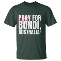 Pray for Bondi Australia T Shirt Memorial Unity and Support Tribute - Wonder Print Shop