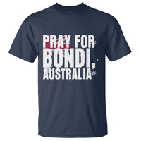 Pray for Bondi Australia T Shirt Memorial Unity and Support Tribute - Wonder Print Shop