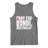 Pray for Bondi Australia Tank Top Memorial Unity and Support Tribute - Wonder Print Shop