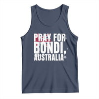 Pray for Bondi Australia Tank Top Memorial Unity and Support Tribute - Wonder Print Shop