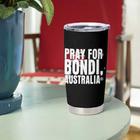 Pray for Bondi Australia Tumbler Cup Memorial Unity and Support Tribute - Wonder Print Shop