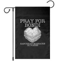 Pray for Bondi Australia Garden Flag Hanukkah Memorial December 14 Tribute Support - Wonder Print Shop