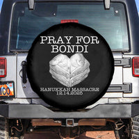 Pray for Bondi Australia Spare Tire Cover Hanukkah Memorial December 14 Tribute Support - Wonder Print Shop
