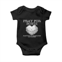 Pray for Bondi Australia Baby Onesie Hanukkah Memorial December 14 Tribute Support - Wonder Print Shop