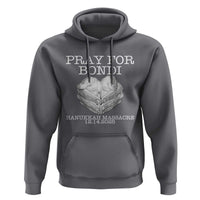 Pray for Bondi Australia Hoodie Hanukkah Memorial December 14 Tribute Support - Wonder Print Shop