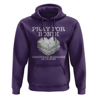 Pray for Bondi Australia Hoodie Hanukkah Memorial December 14 Tribute Support - Wonder Print Shop