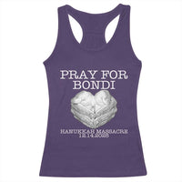 Pray for Bondi Australia Racerback Tank Top Hanukkah Memorial December 14 Tribute Support - Wonder Print Shop