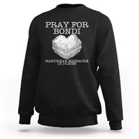 Pray for Bondi Australia Sweatshirt Hanukkah Memorial December 14 Tribute Support - Wonder Print Shop