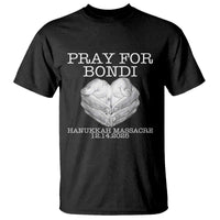 Pray for Bondi Australia T Shirt Hanukkah Memorial December 14 Tribute Support - Wonder Print Shop