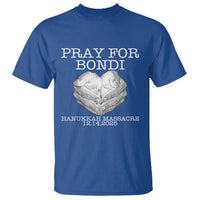 Pray for Bondi Australia T Shirt Hanukkah Memorial December 14 Tribute Support - Wonder Print Shop
