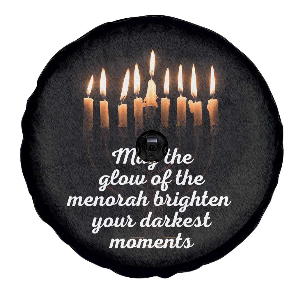 Jewish Faith and Pray Lights Spare Tire Cover May The Glow Of The Menorah Brighten Your Darkest Moments - Wonder Print Shop