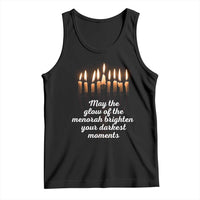 Jewish Faith and Pray Lights Tank Top May The Glow Of The Menorah Brighten Your Darkest Moments - Wonder Print Shop