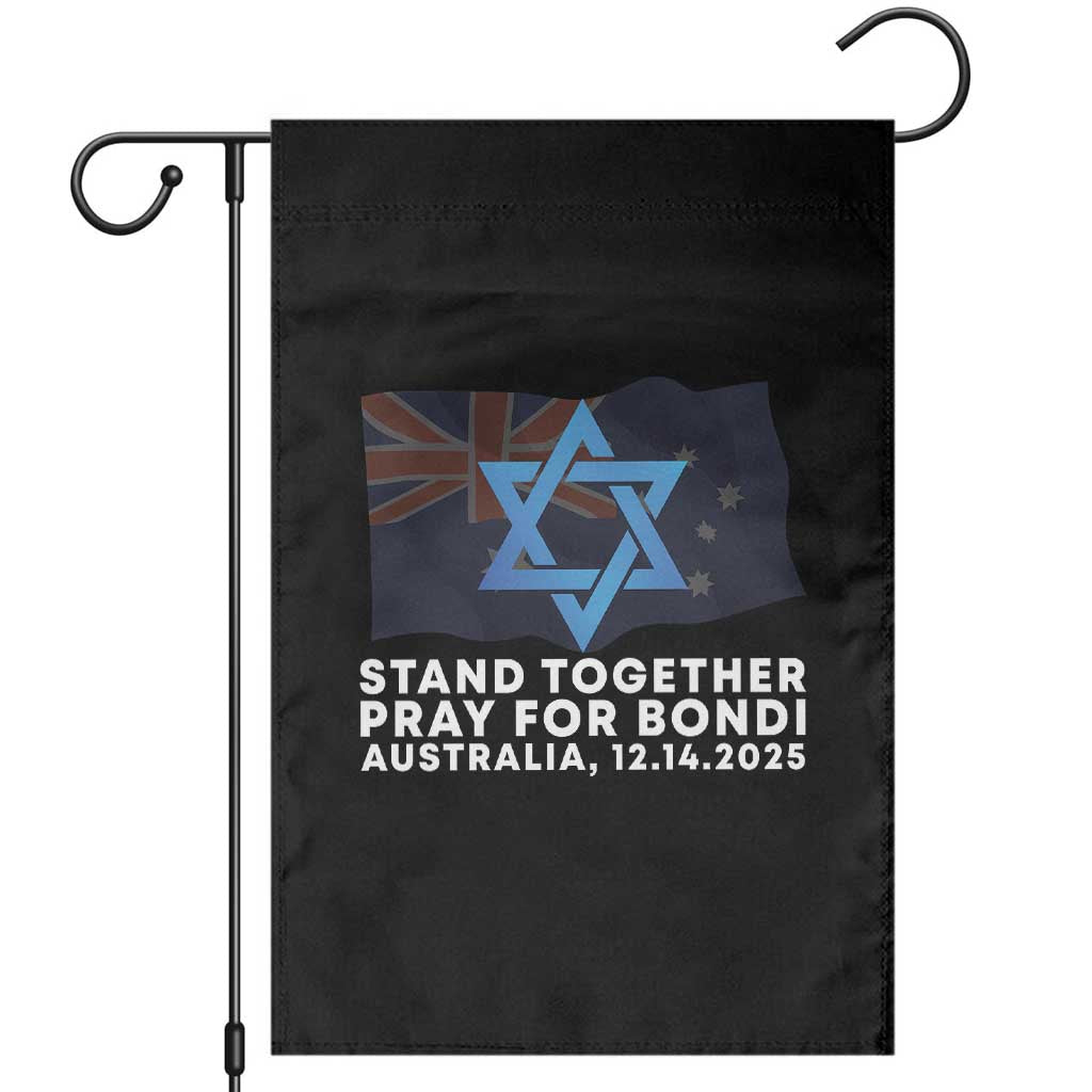Jewish Strong Stand Together Garden Flag Pray for Bondi Australia Hanukkah Dec 14 2025 Remembrance - Wonder Print Shop