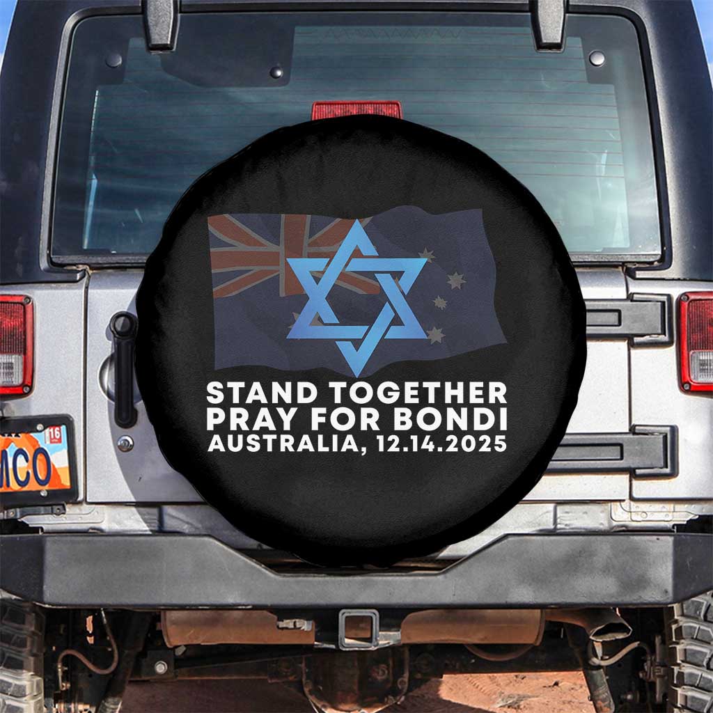 Jewish Strong Stand Together Spare Tire Cover Pray for Bondi Australia Hanukkah Dec 14 2025 Remembrance - Wonder Print Shop