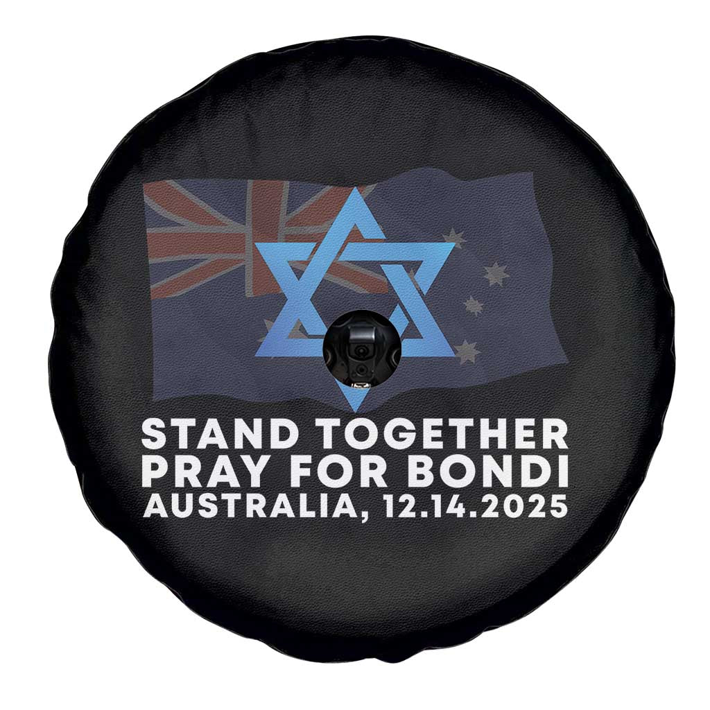 Jewish Strong Stand Together Spare Tire Cover Pray for Bondi Australia Hanukkah Dec 14 2025 Remembrance - Wonder Print Shop