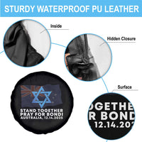 Jewish Strong Stand Together Spare Tire Cover Pray for Bondi Australia Hanukkah Dec 14 2025 Remembrance - Wonder Print Shop