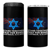 Jewish Strong Stand Together 4 in 1 Can Cooler Tumbler Pray for Bondi Australia Hanukkah Dec 14 2025 Remembrance - Wonder Print Shop