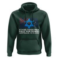 Jewish Strong Stand Together Hoodie Pray for Bondi Australia Hanukkah Dec 14 2025 Remembrance - Wonder Print Shop