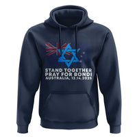 Jewish Strong Stand Together Hoodie Pray for Bondi Australia Hanukkah Dec 14 2025 Remembrance - Wonder Print Shop