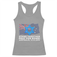 Jewish Strong Stand Together Racerback Tank Top Pray for Bondi Australia Hanukkah Dec 14 2025 Remembrance - Wonder Print Shop