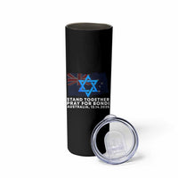 Jewish Strong Stand Together Skinny Tumbler Pray for Bondi Australia Hanukkah Dec 14 2025 Remembrance - Wonder Print Shop